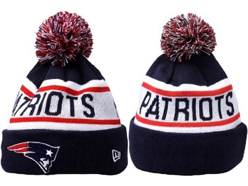 NFL New England Patriots Logo Stitched Knit Beanies 012